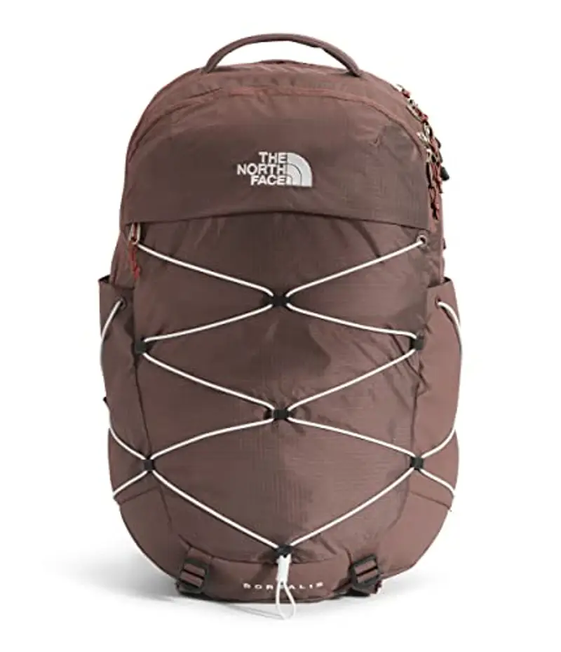 The North Face Boreale Zaino, Deep Taupe-TNF Bianco, Taglia Unica Donna