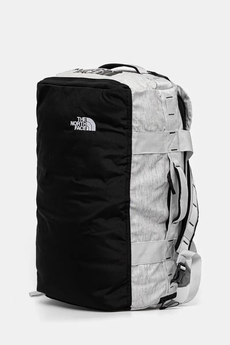 borsa Base Camp Voyager Duffel 42L colore grigio NF0A8BKULE71 miniatura 4