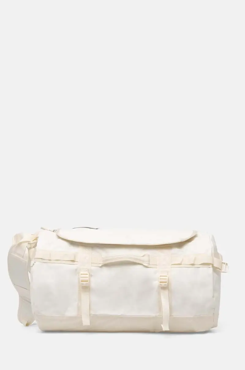 borsa sportiva Base Camp Duffel 50L colore beige NF0A52STUBO1