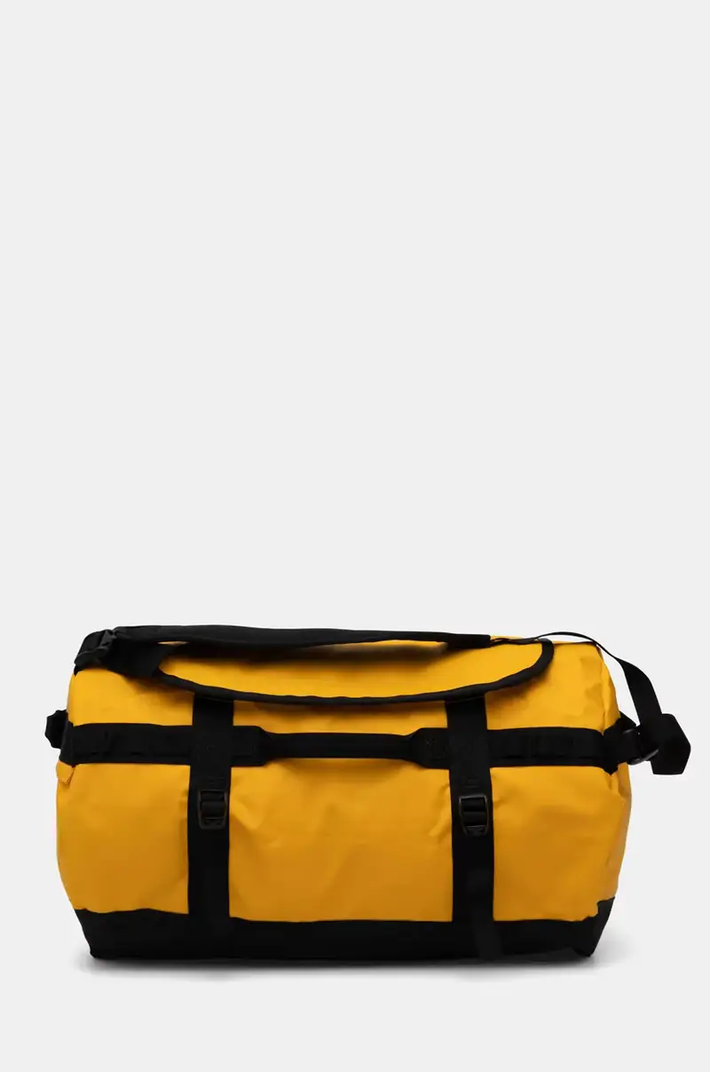 borsa sportiva Base Camp Duffel 50L colore giallo NF0A52ST4WP1