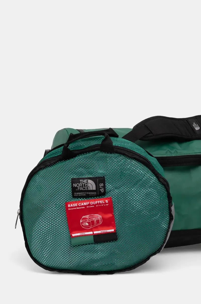 borsa sportiva Base Camp Duffel 50L colore verde NF0A52STS9W1 miniatura 5