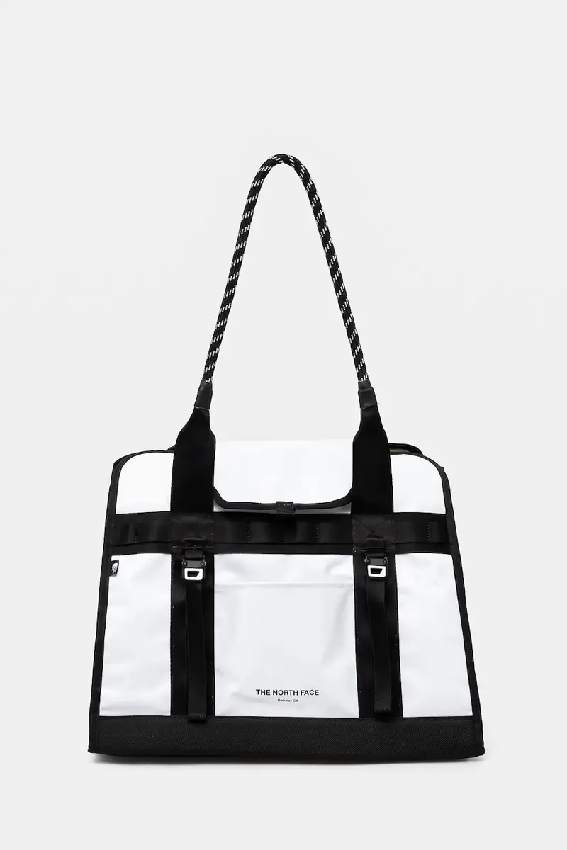 borsetta Base Camp Tote colore bianco NF0A8C02LA91