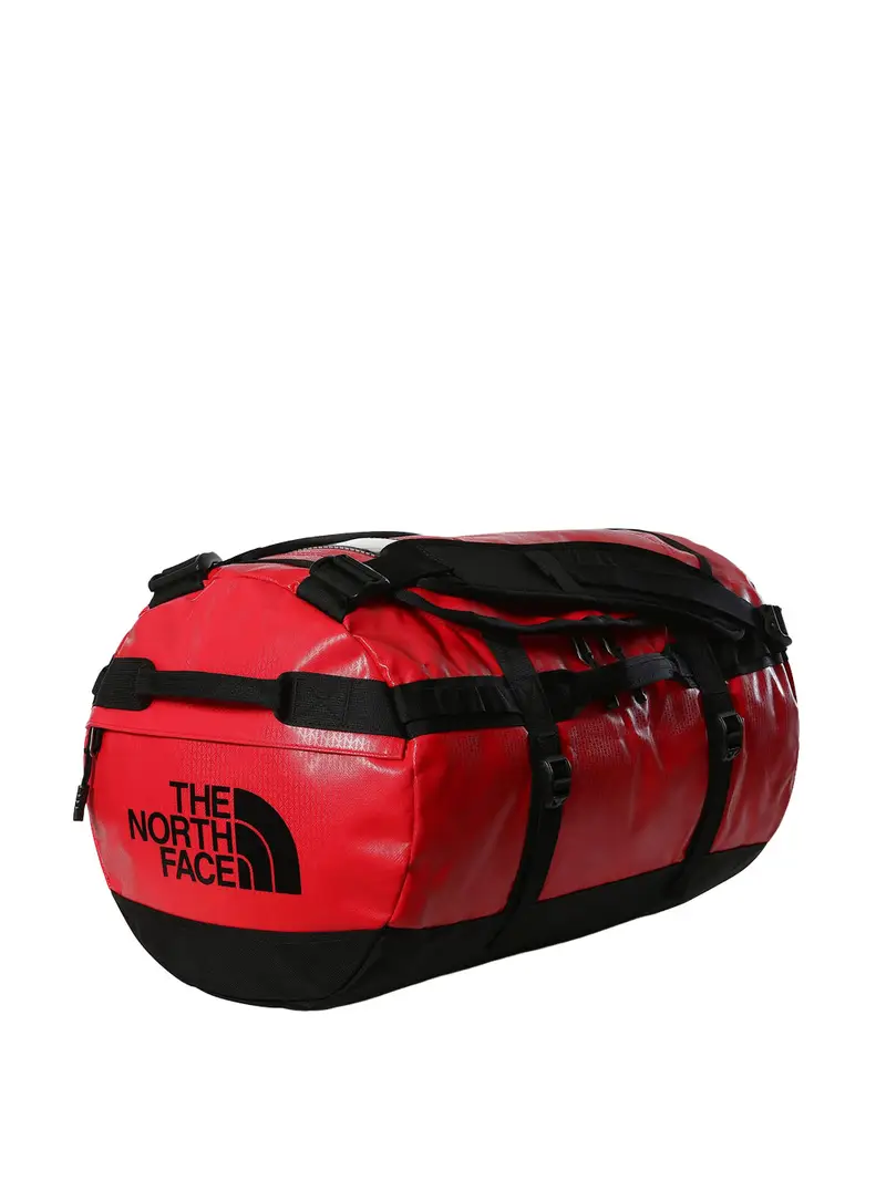 borsone the north face base camp duffel unisex - rosso