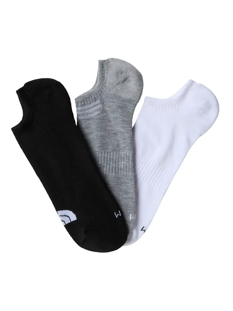 Calzino grigio sfumato / nero / bianco