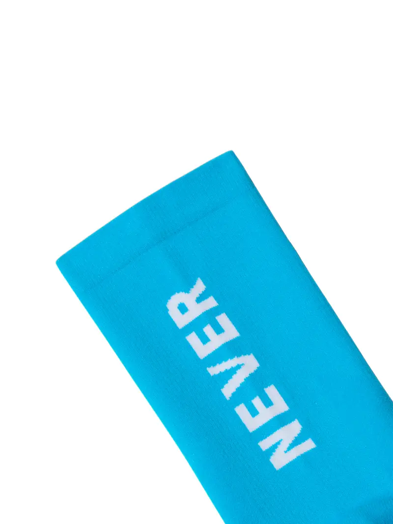 Calzino 'Never Stop' azzurro / nero / bianco miniatura 3