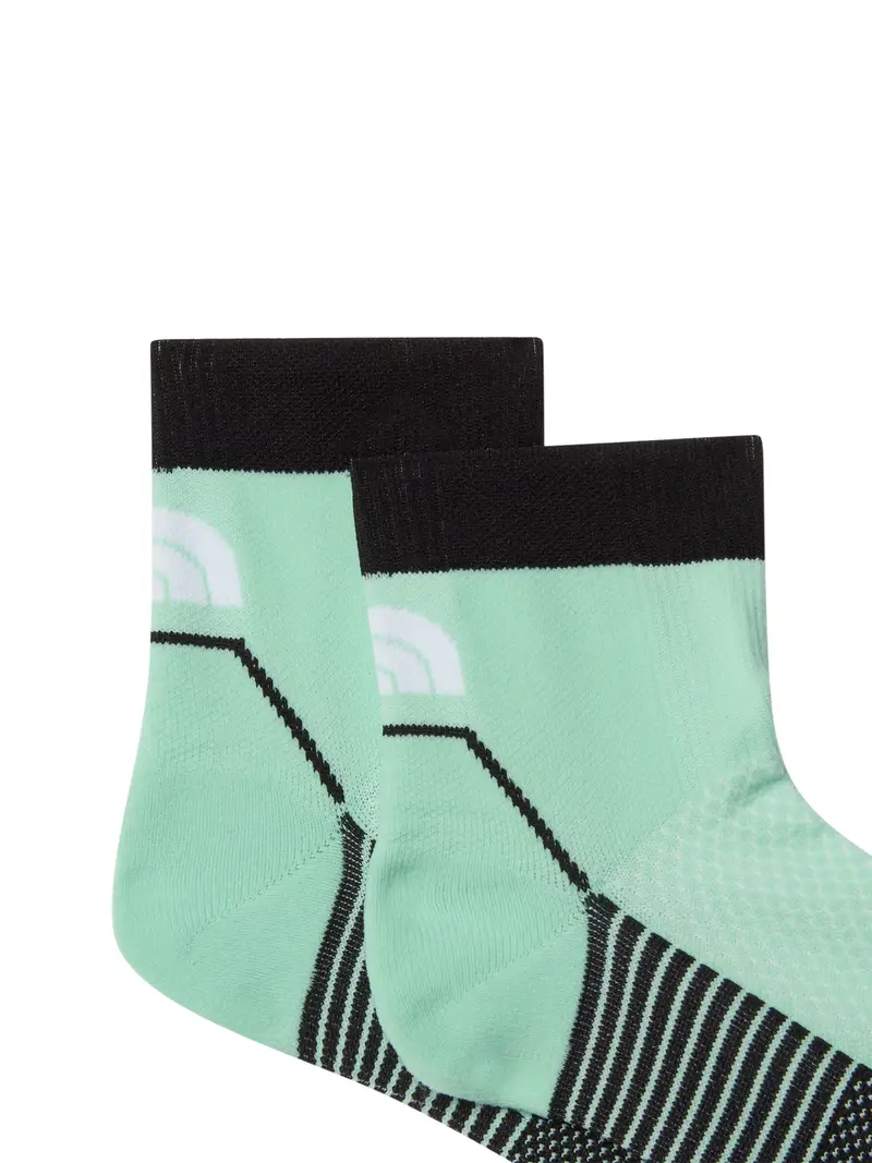 Calzino sportivo verde chiaro / nero / bianco miniatura 2