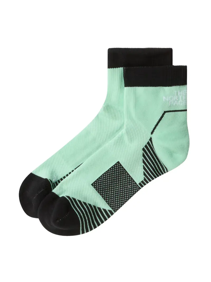 Calzino sportivo verde chiaro / nero / bianco