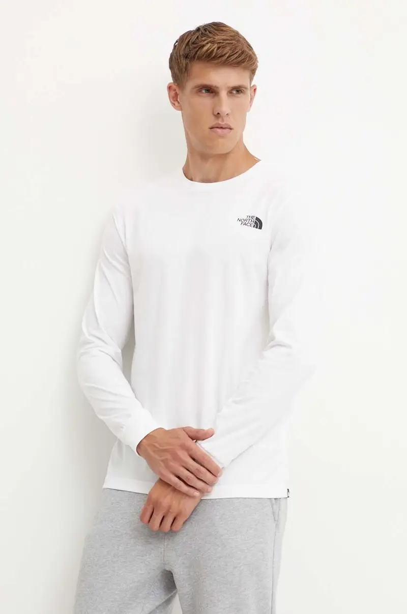 camicia a maniche lunghe Easy Tee uomo colore bianco NF0A8A6FFN41 miniatura 3