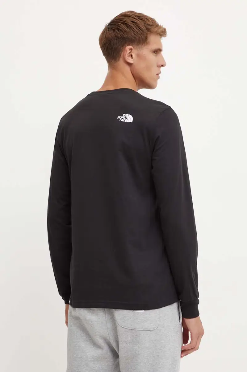 camicia a maniche lunghe Fine Tee uomo colore nero NF0A8A6PJK31 miniatura 3