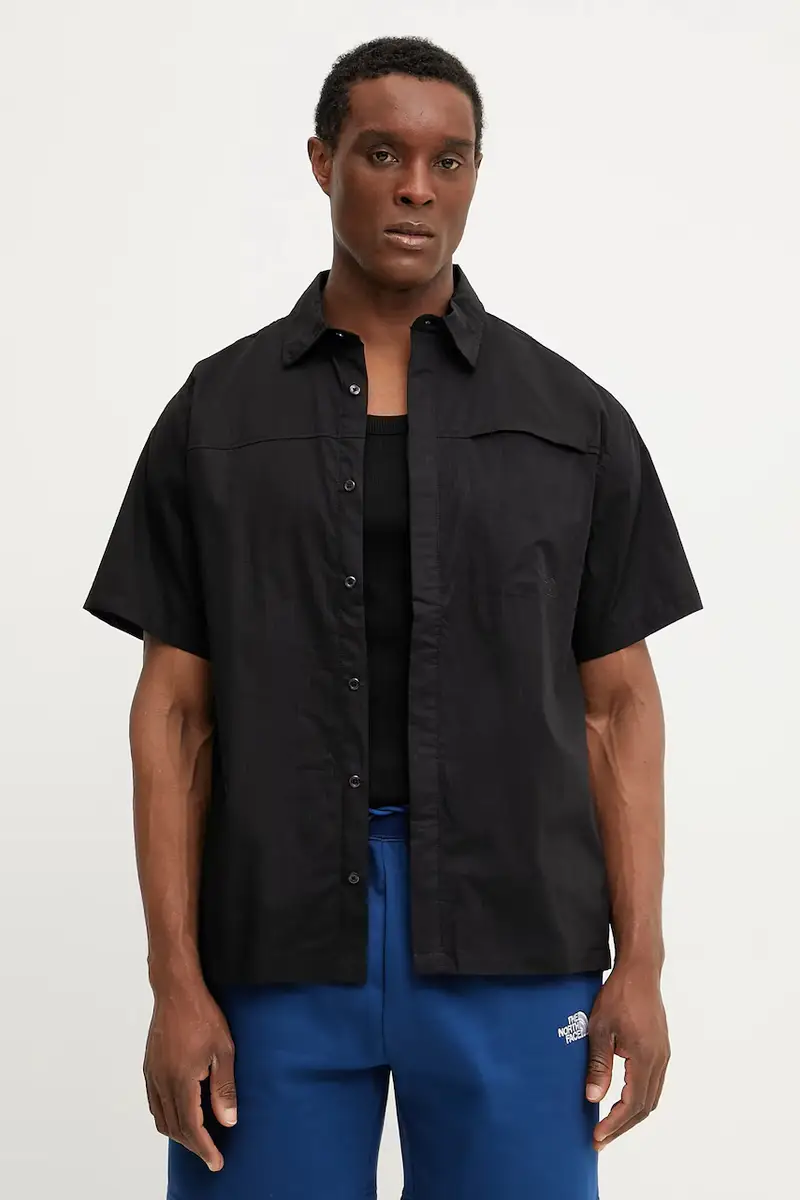 camicia in cotone Heritage uomo colore nero NF0A8B76JK31