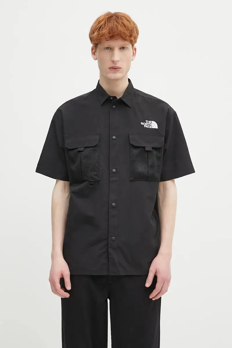 camicia TNF X NSE colore nero NF0A8BK1JK31