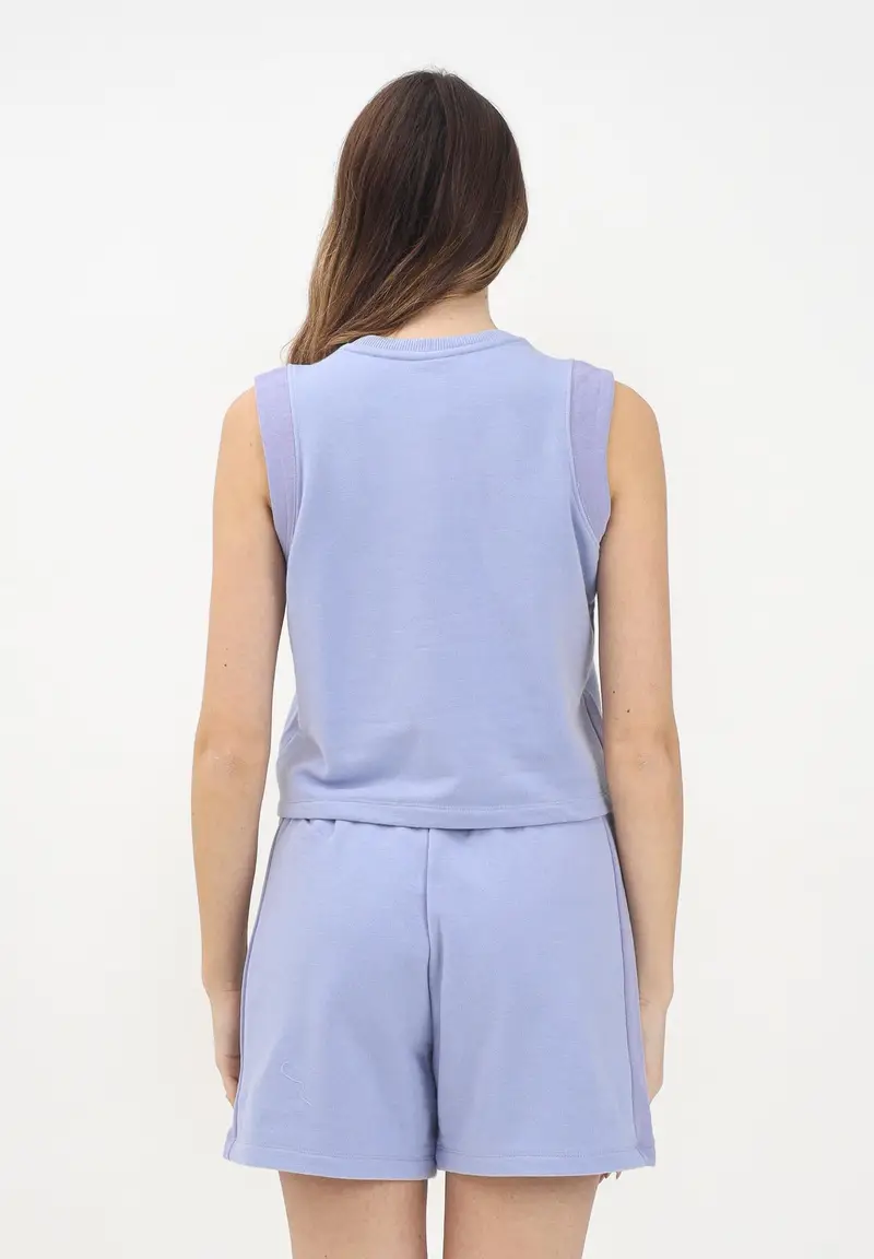 THE NORTH FACE Canotta Terry Relaxed lilla da donna miniatura 2