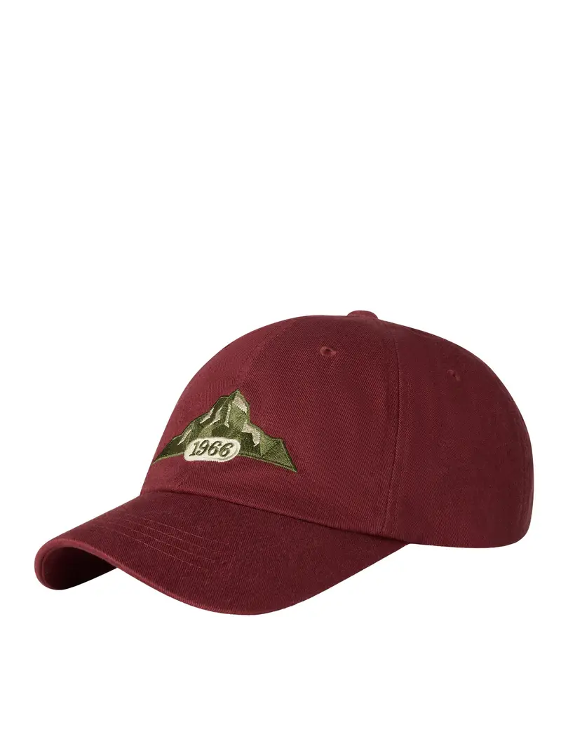 Cappello da baseball cachi / rosso / bianco