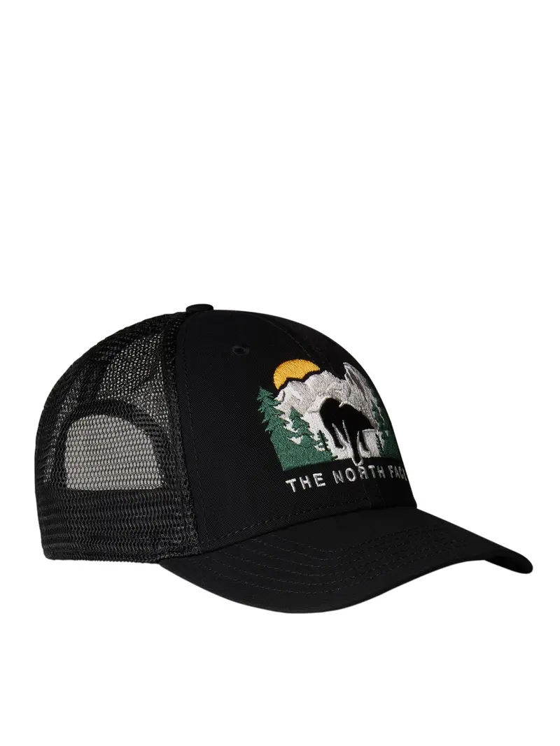 Cappello da baseball 'Mudder' grigio chiaro / verde / nero