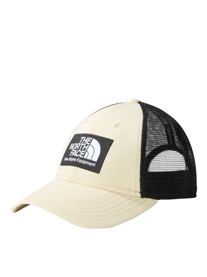 Cappello da baseball sportivo 'Mudder' beige / nero / bianco