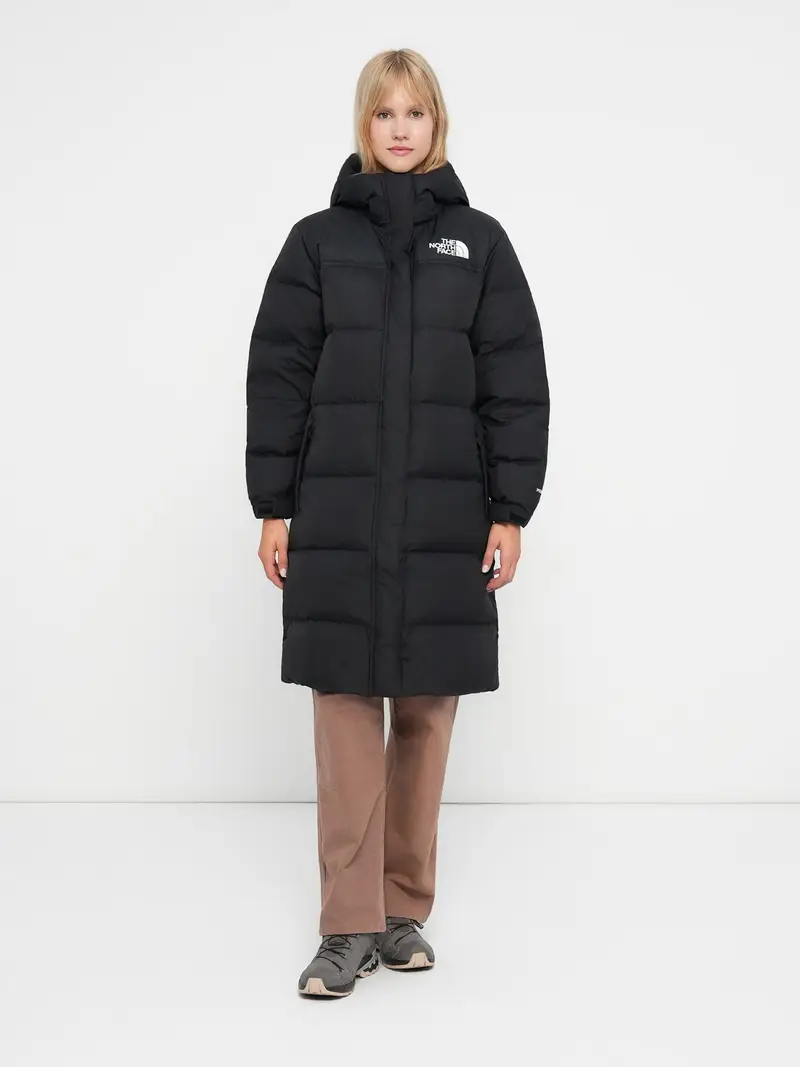 Cappotto invernale 'Nuptse' nero / bianco miniatura 2