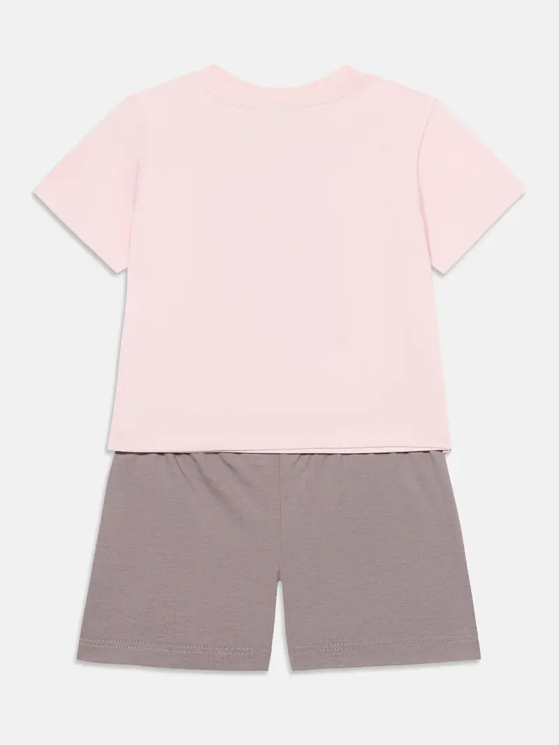 Completo per l allenamento BOX PLAY talpa / rosa antico / rosso / bianco miniatura 2