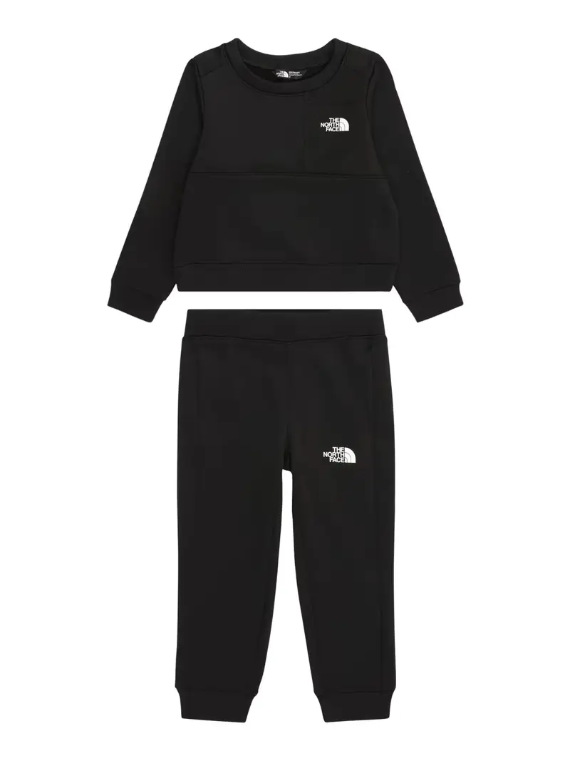 Completo per l'allenamento nero / bianco