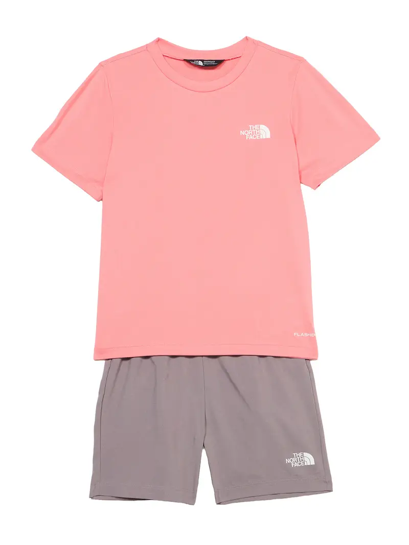 Completo per l allenamento talpa / rosa antico / bianco