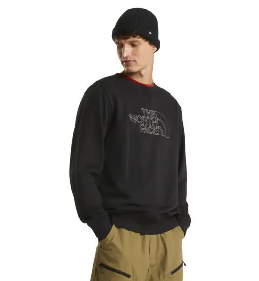 Drew Peak Light Crew - felpa - uomo Black