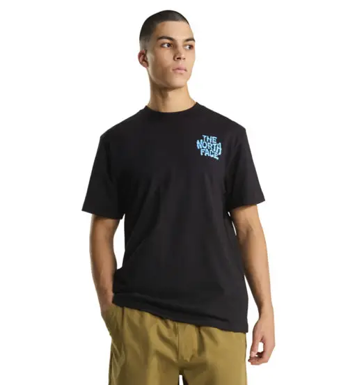 Drip Logo SS Graphic - T-shirt - uomo Black