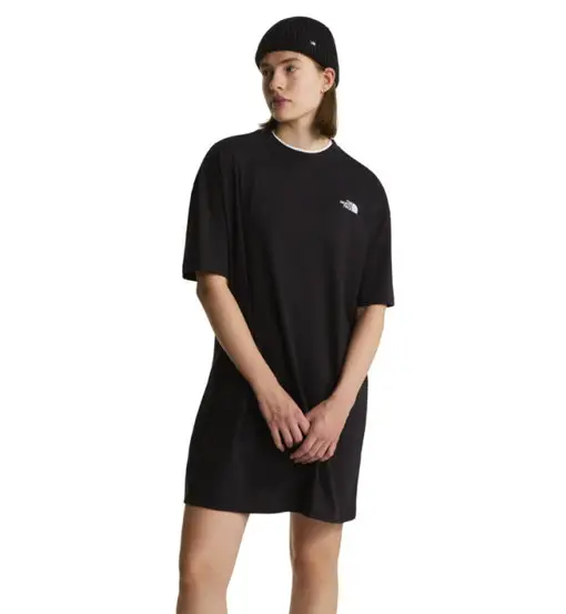 Evolution Simple Dome T-Shirt Dress W - abito - donna Black