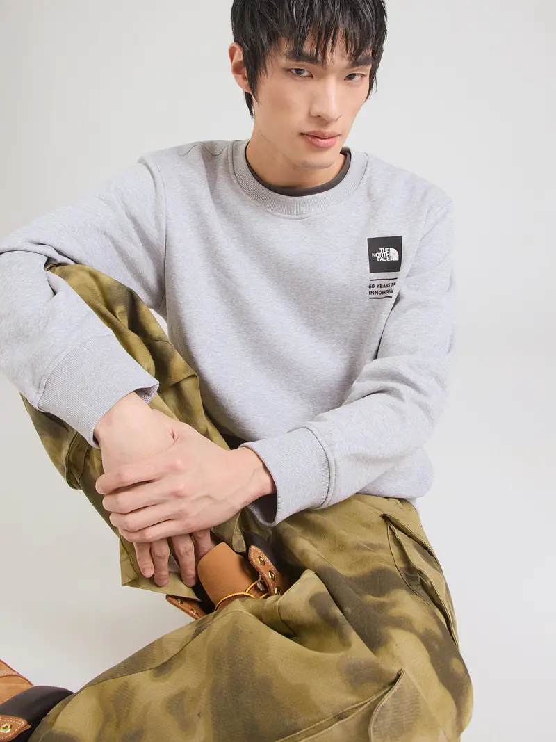 Felpa CELEBRATION blu / giallo / grigio sfumato / nero miniatura 2