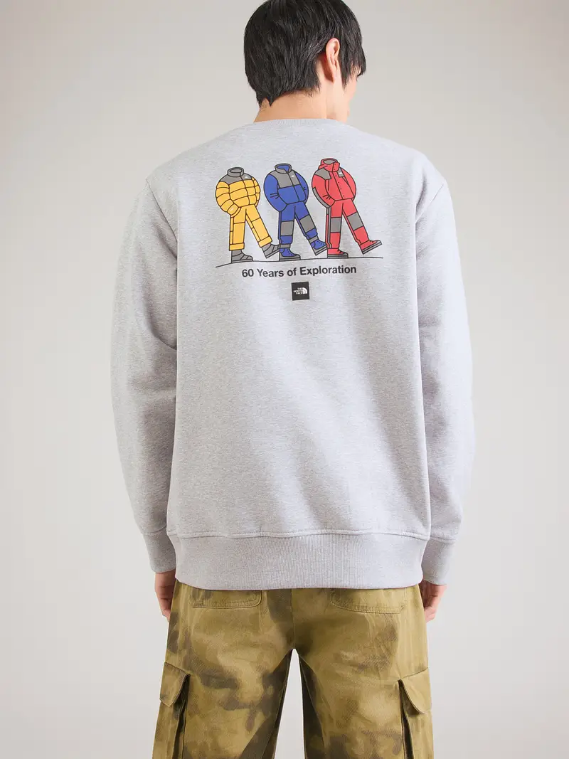 Felpa CELEBRATION blu / giallo / grigio sfumato / nero miniatura 3