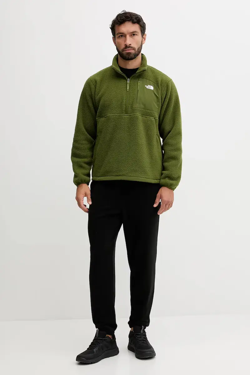 felpa colore verde NF0A8FKPGZ21 miniatura 2