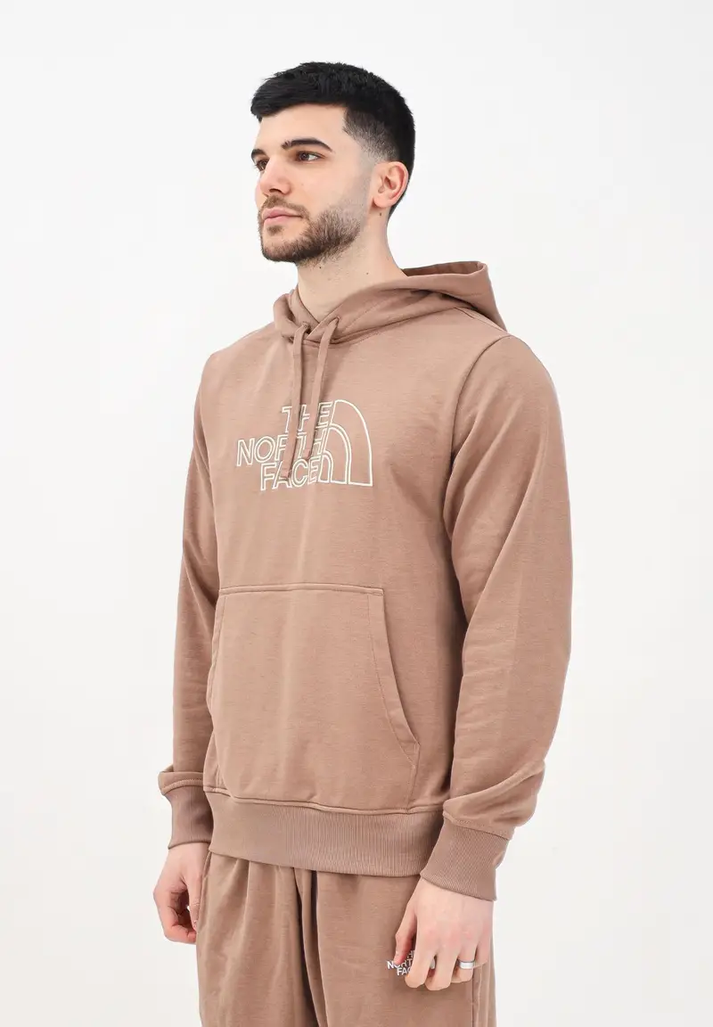 THE NORTH FACE Felpa con cappuccio Drew Peak Light marrone da uomo