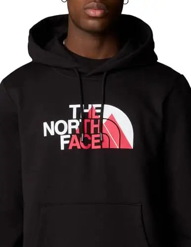 THE NORTH FACE - Felpa con Cappuccio Grafica Biner da Uomo - Comfort, Maniche Lunghe miniatura 2