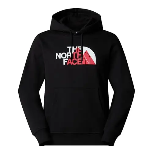 THE NORTH FACE - Felpa con Cappuccio Grafica Biner da Uomo - Comfort, Maniche Lunghe miniatura 3