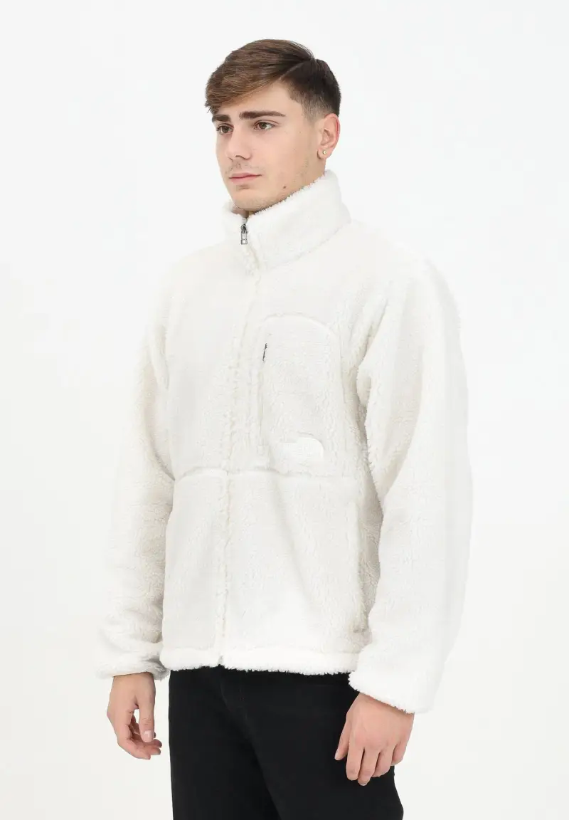 Felpa con zip Extreme bianca da uomo