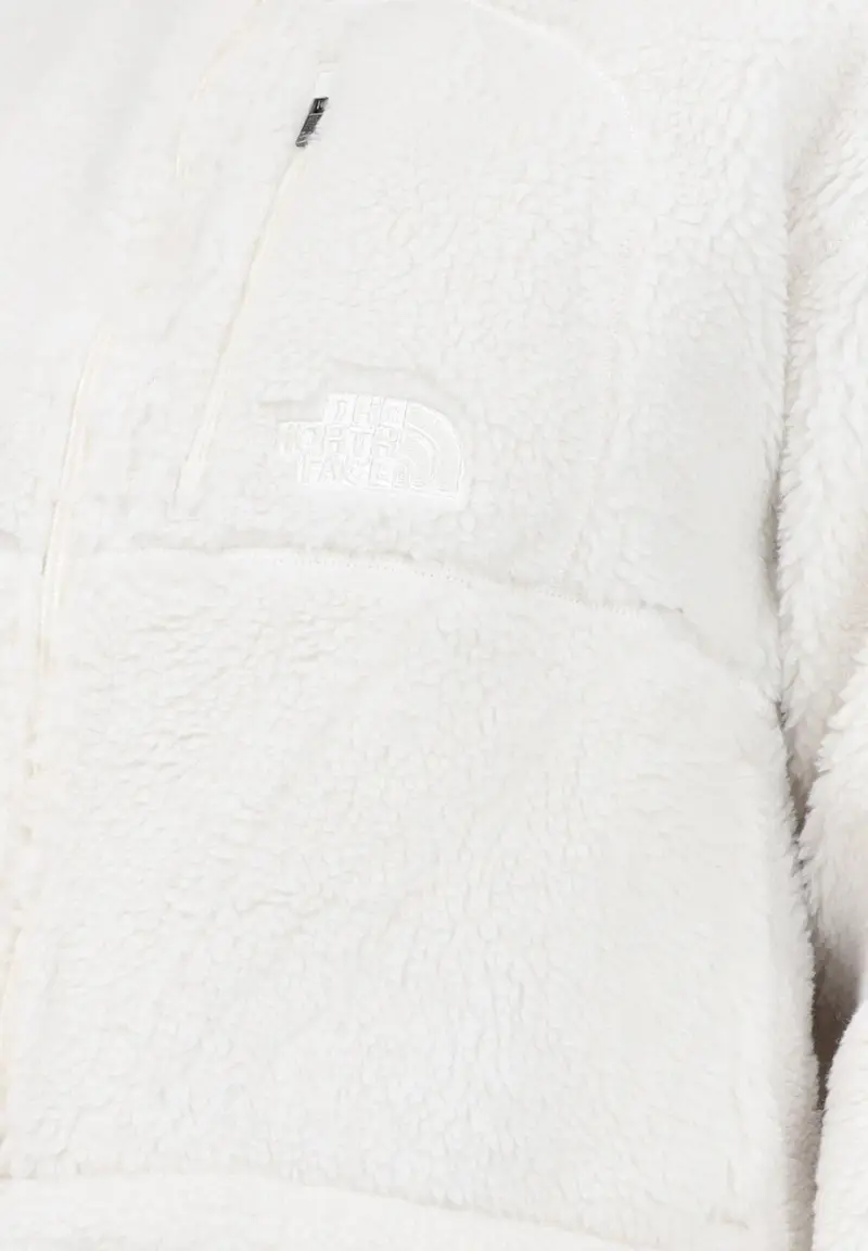 Felpa con zip Extreme Pile bianca da donna miniatura 3