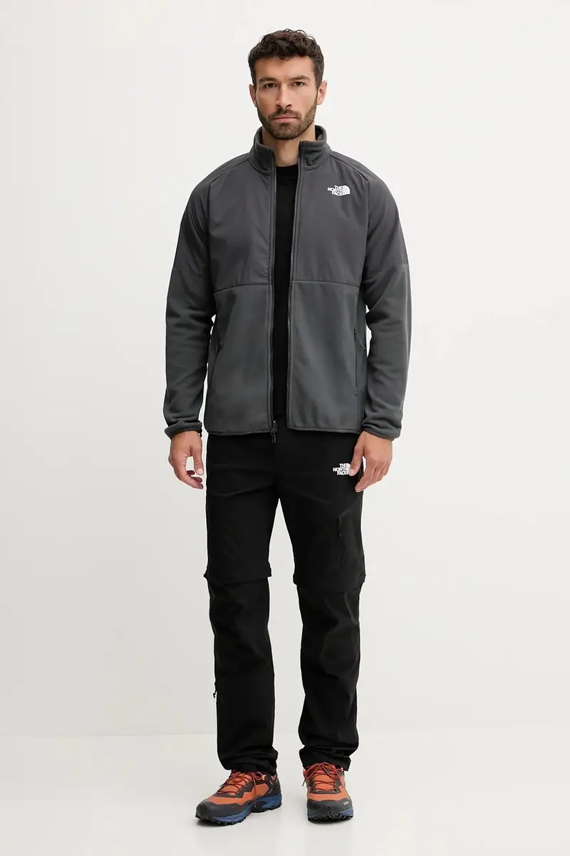 felpa da sport Glacier Heavyweight colore grigio NF0A89JGU8M1 miniatura 2