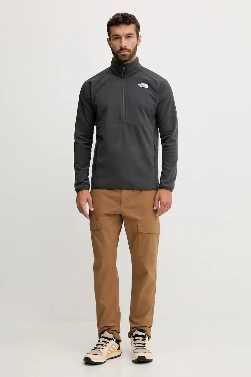 felpa da sport Glacier Heavyweight uomo colore grigio NF0A89JHU8M1 miniatura 2