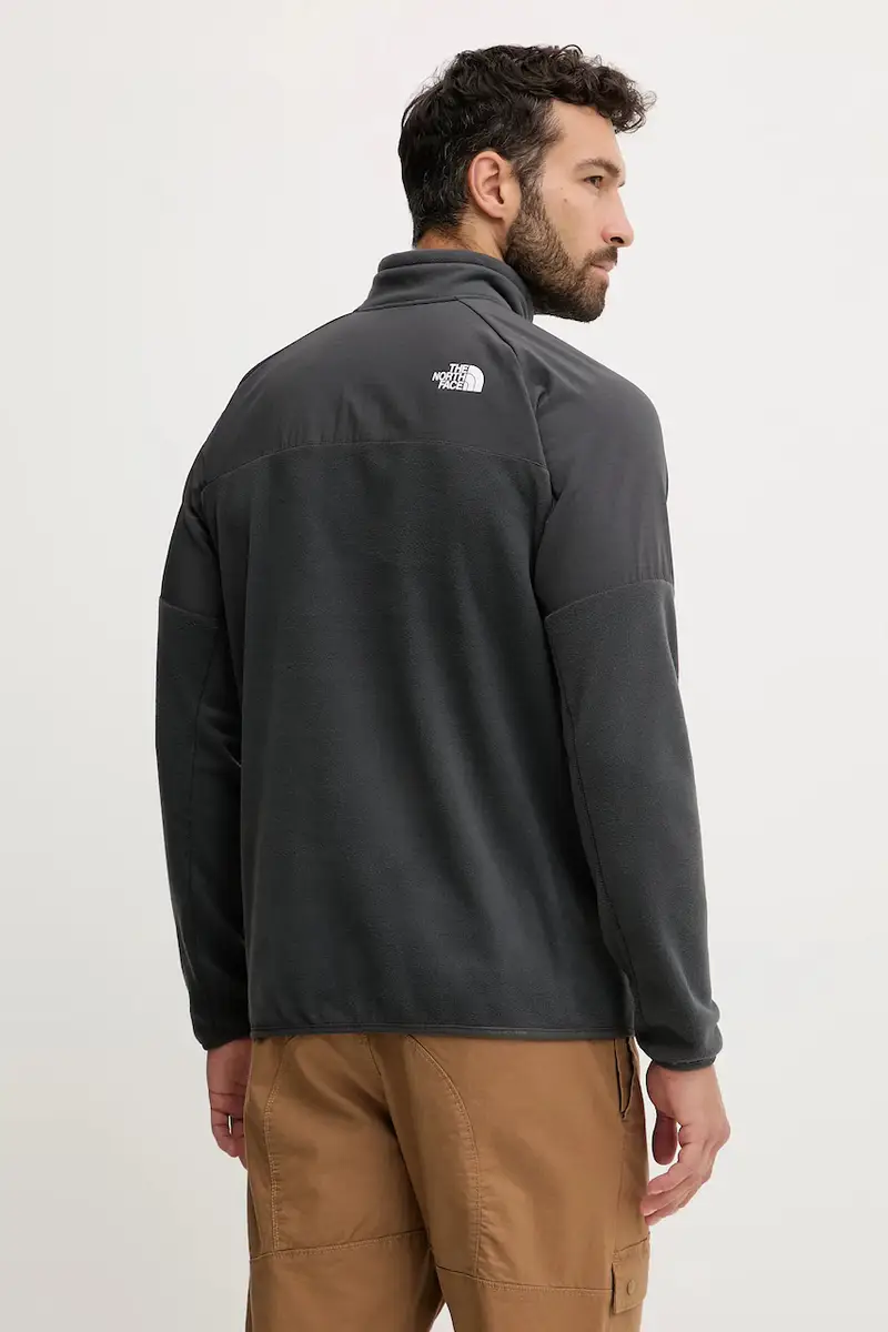 felpa da sport Glacier Heavyweight uomo colore grigio NF0A89JHU8M1 miniatura 3