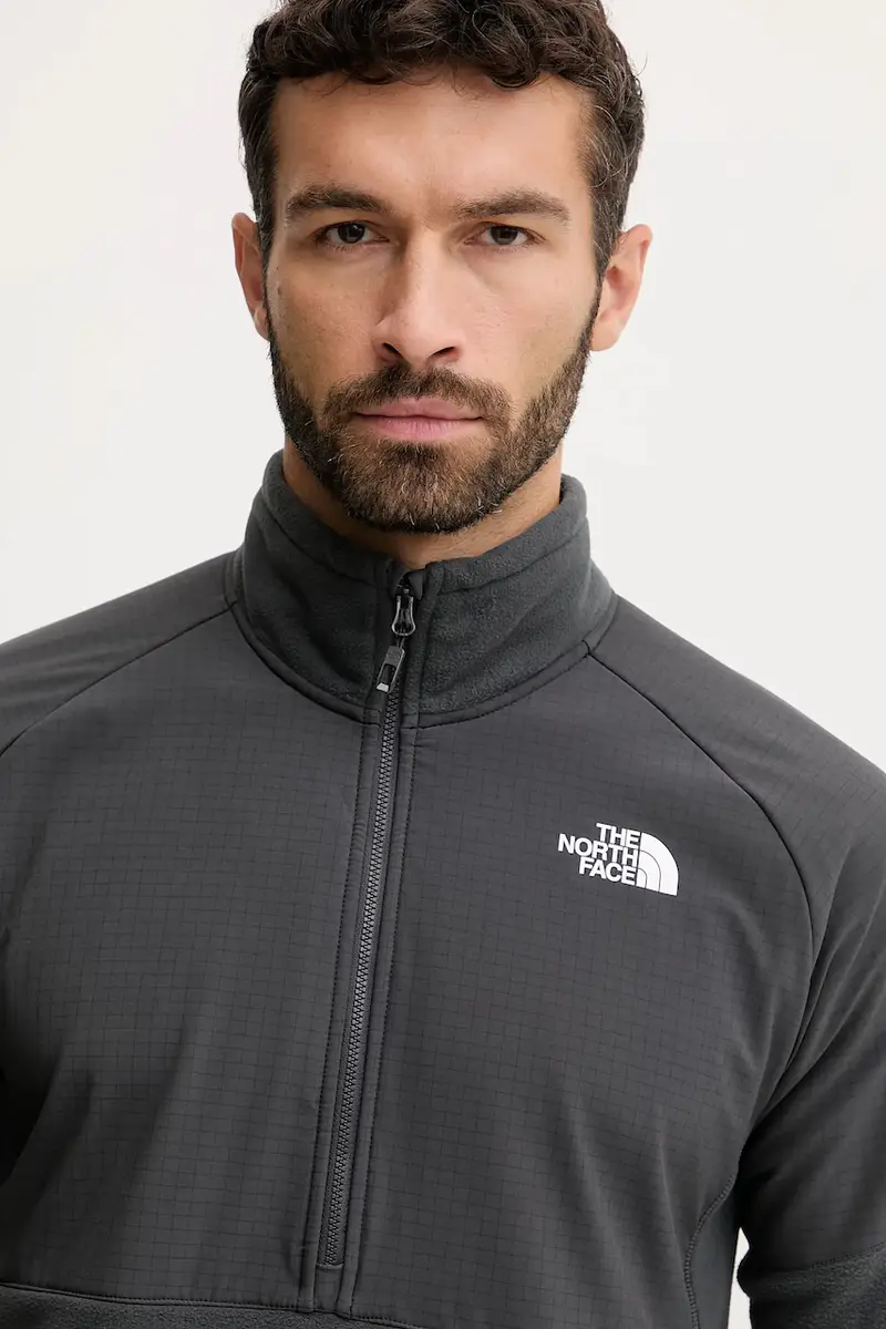 felpa da sport Glacier Heavyweight uomo colore grigio NF0A89JHU8M1 miniatura 4