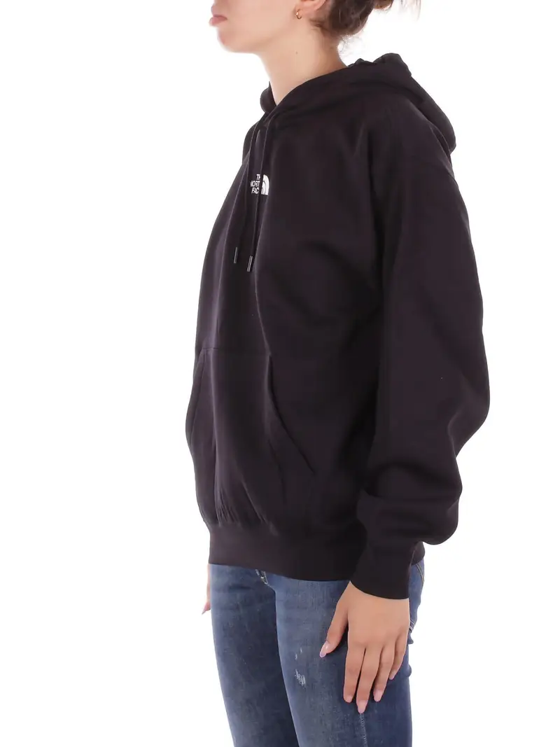 Felpa Donna THE NORTH FACE Black W essential oversize hoodie miniatura 2