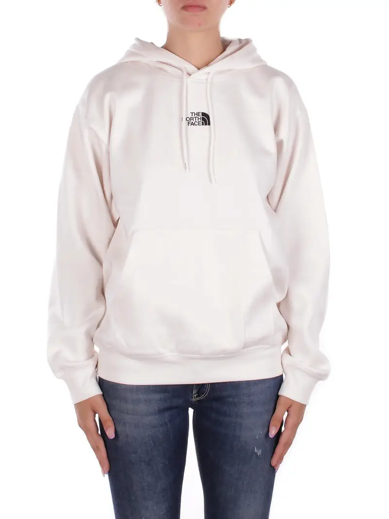 Felpa Donna THE NORTH FACE White W essential oversize hoodie