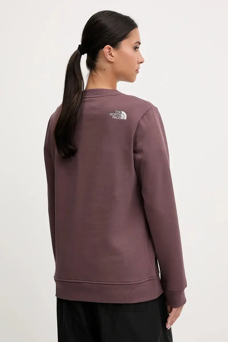 felpa Drew Peak donna colore granata NF0A89EFFAI1 miniatura 3