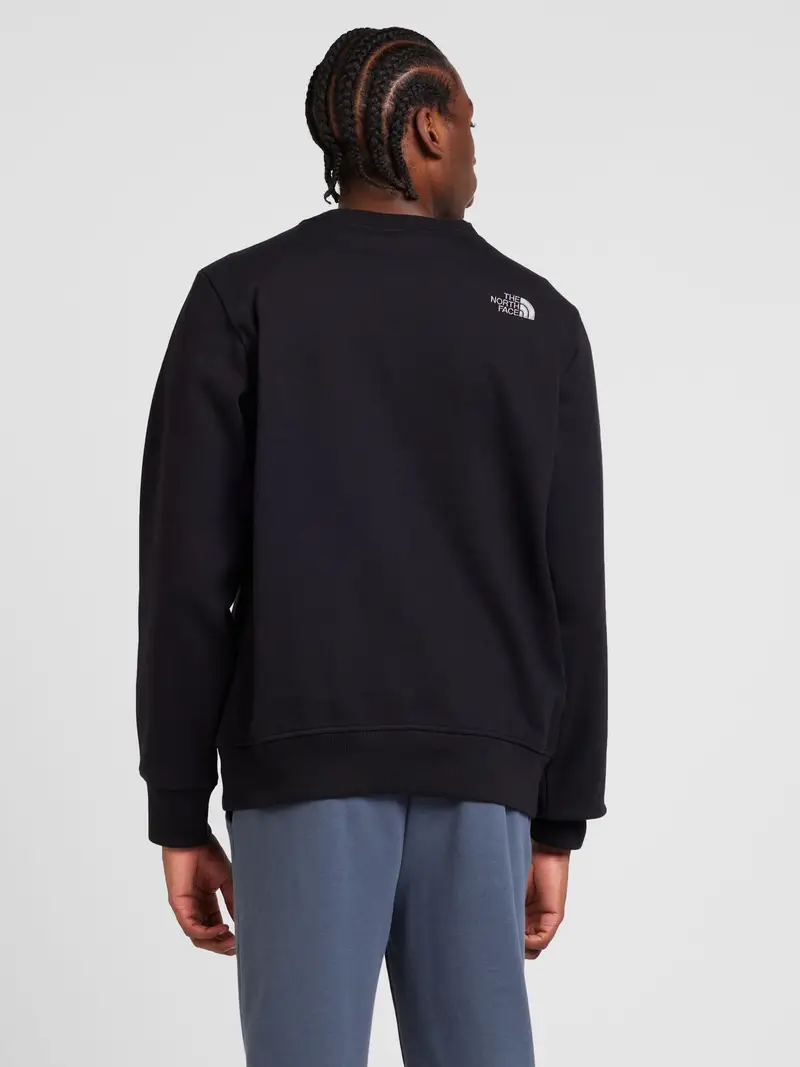 THE NORTH FACE Felpa 'Drew Peak' grigio chiaro / nero miniatura 2