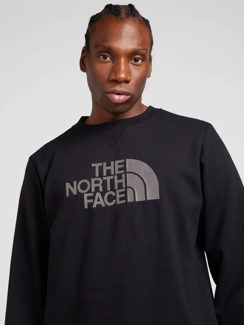 THE NORTH FACE Felpa 'Drew Peak' grigio chiaro / nero miniatura 3