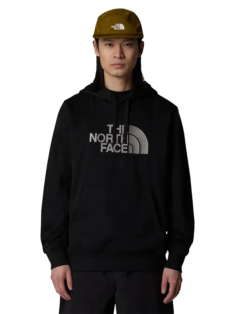 THE NORTH FACE Felpa 'Drew Peak' grigio chiaro / nero miniatura 2