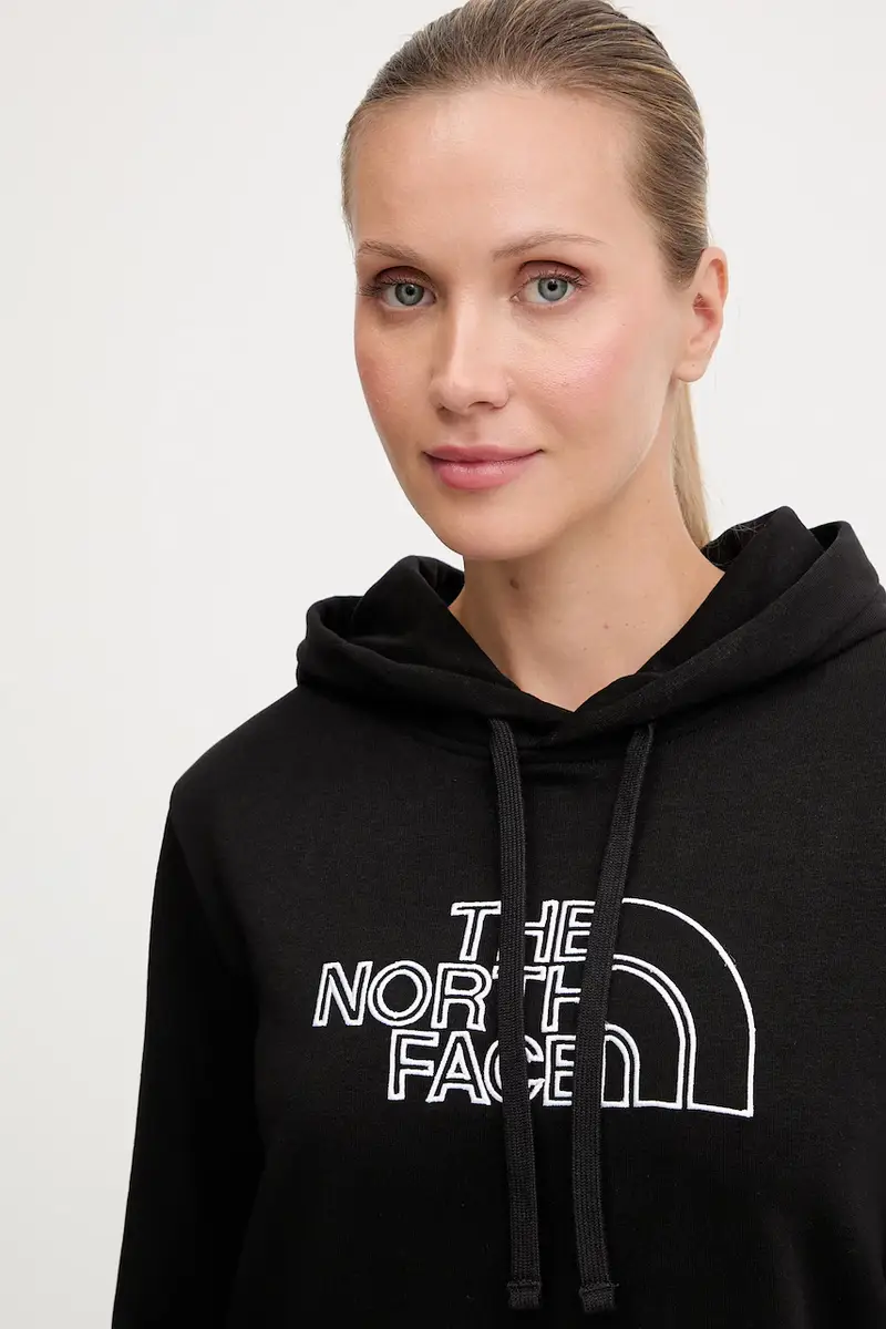 felpa Drew Peak Light donna colore nero con cappuccio NF0A8C1DKY41 miniatura 4