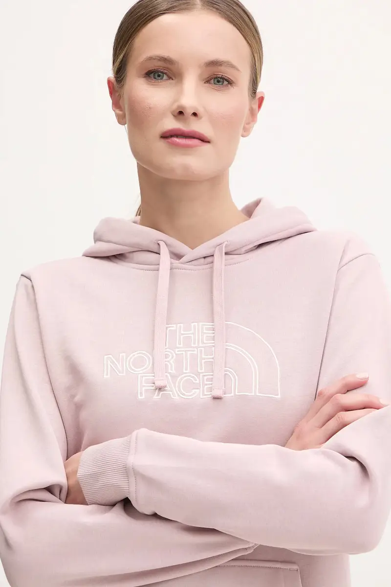 felpa Drew Peak Light donna colore rosa con cappuccio NF0A8C1DARF1 miniatura 4