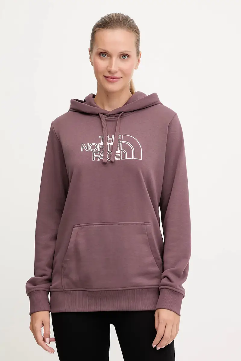 felpa Drew Peak Light donna colore violetto con cappuccio NF0A8C1DFAI1