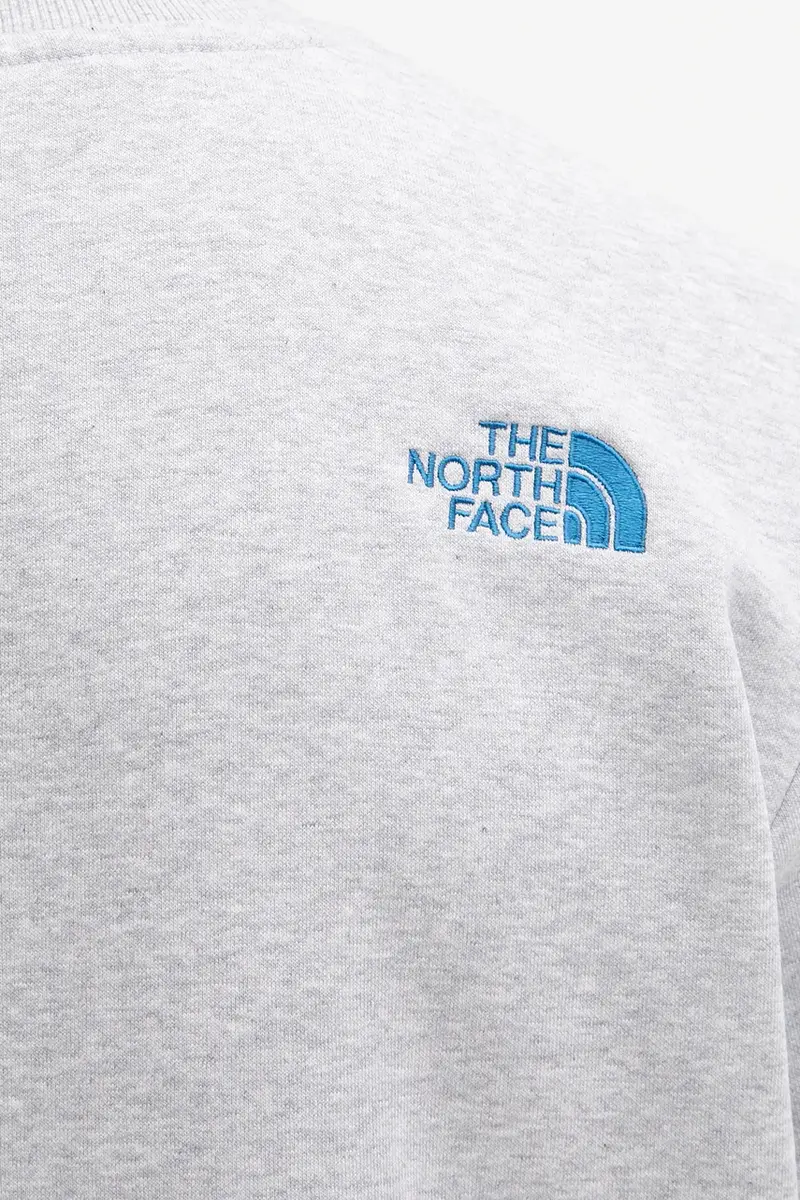 felpa Drew Peak uomo colore grigio con applicazione NF0A89EKFAO1 miniatura 5