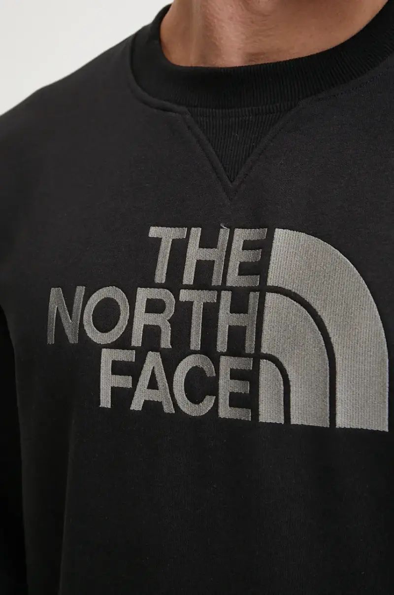 felpa Drew Peak uomo colore nero con applicazione NF0A89EKJK31 miniatura 5