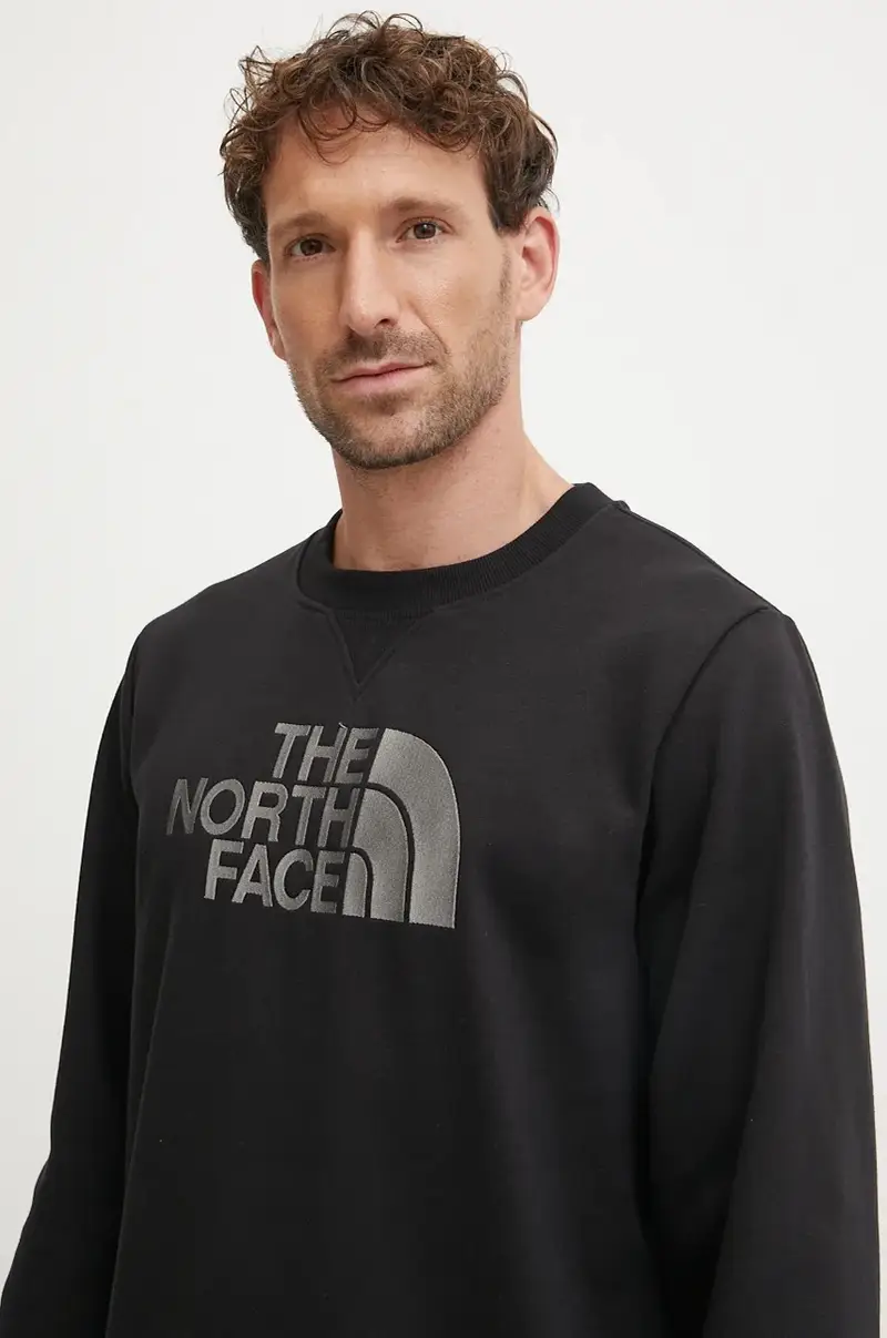 felpa Drew Peak uomo colore nero con applicazione NF0A89EKJK31 miniatura 4